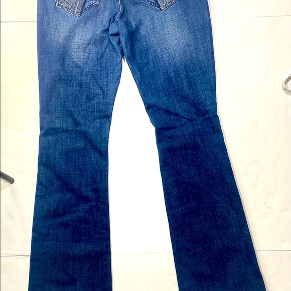 People’s Liberation Studded Star Pockets Slightly Distressed Jeans Size 29 - Picture 4 of 16